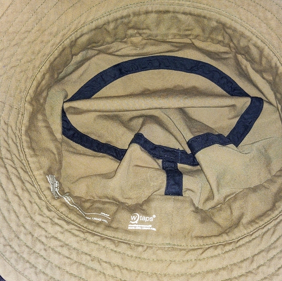 WTAPS,Head Minder Bucket Hat.Khaki Cat. Figuration - Picture 7 of 9